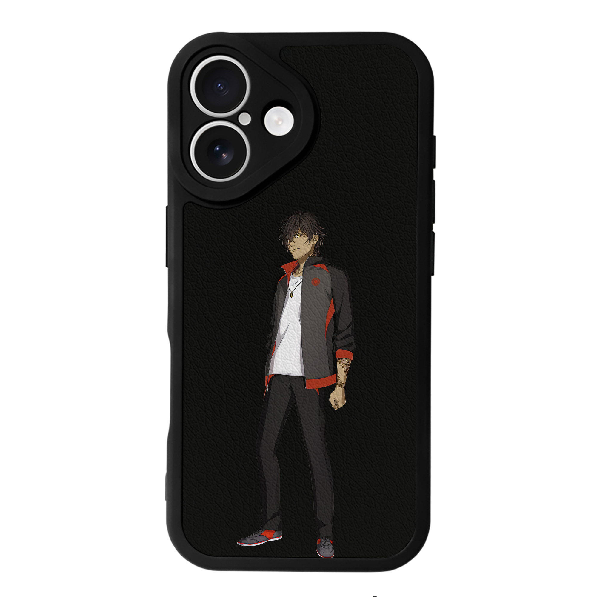 （画像用） 刀剣乱舞 Touken Ranbu 【iPhone 16シリーズ対応】シリコンスマホケース（レザー調） 材質：シリコン